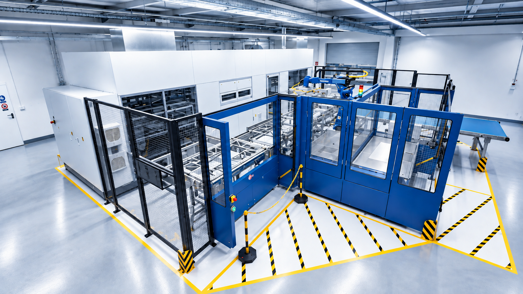 Automatisiertes Thermoformen für großformatige, dekorierte Bauteile.